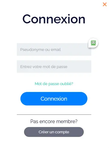 Connexion des membres du Europe Fortune Casino