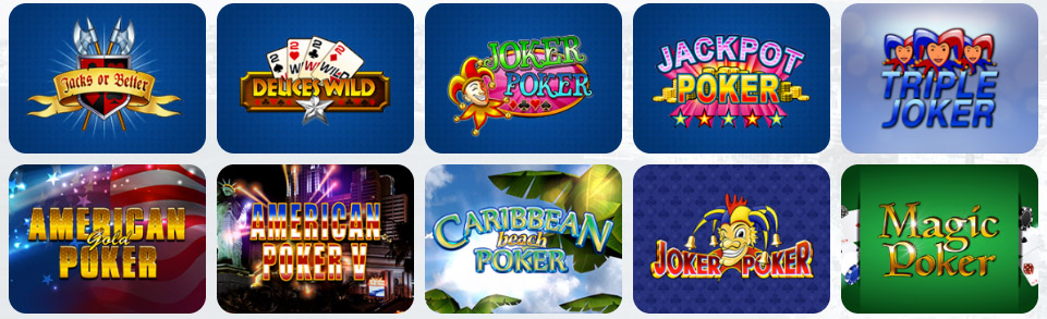 Video Poker EUROPE FORTUNE CASINO