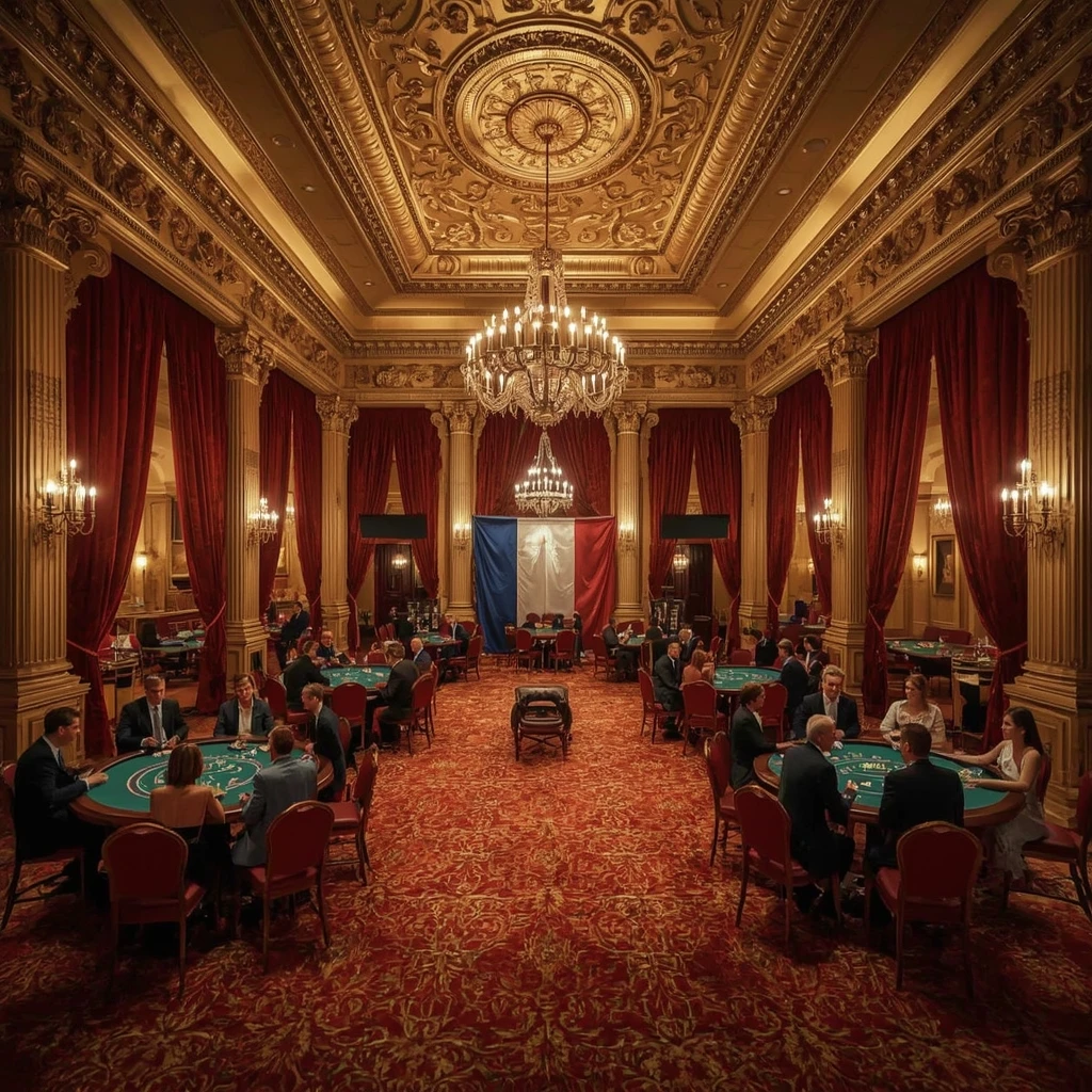 Le casino et le drapeau français EUROPE FORTUNE CASINO